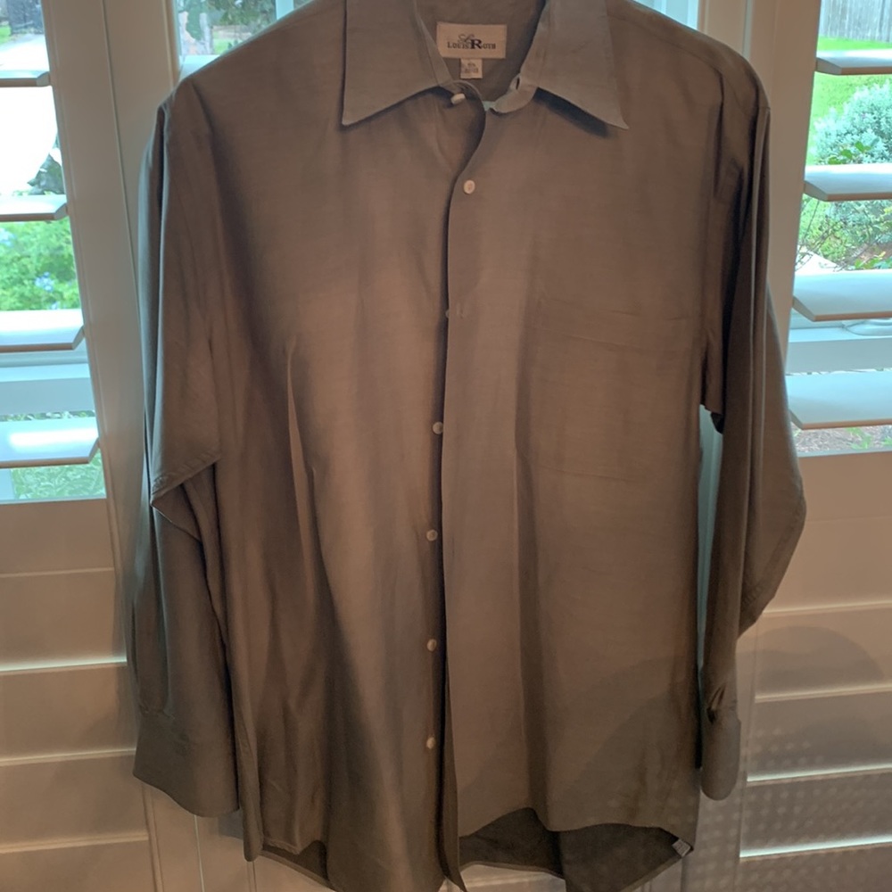 Gray Men’s Dress Shirt